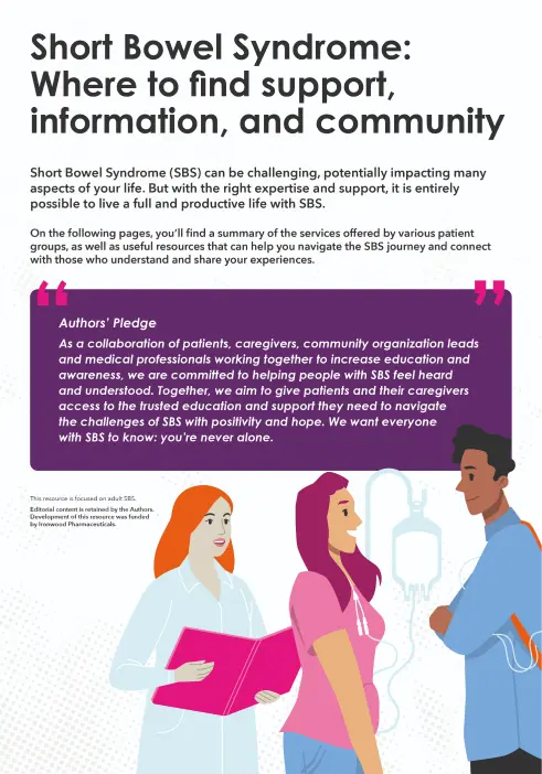 Short Bowel Syndrome: Where to find support, information, and community